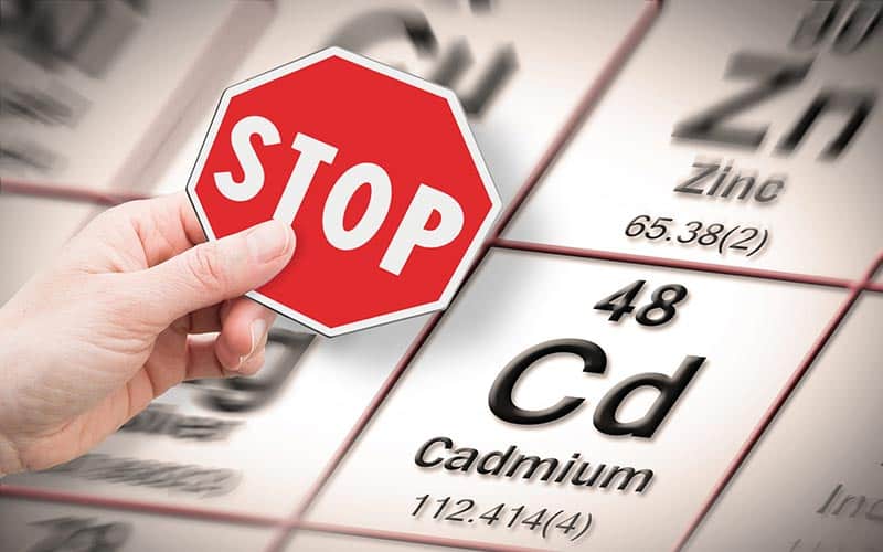 Cadmium heavy metal