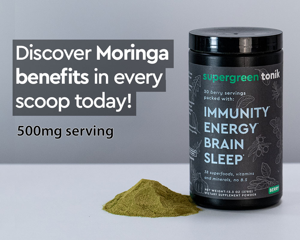 Moringa in Supergreen Tonik