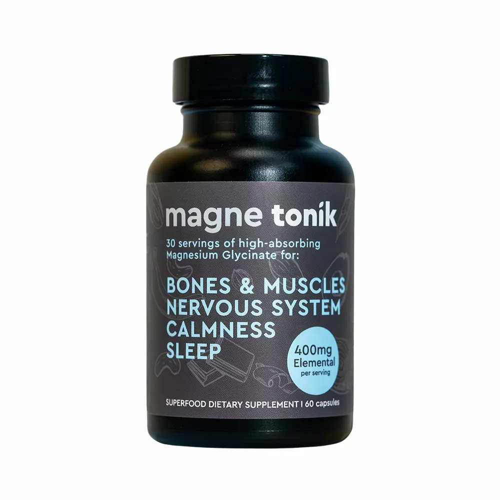Magne Tonik front of the tub