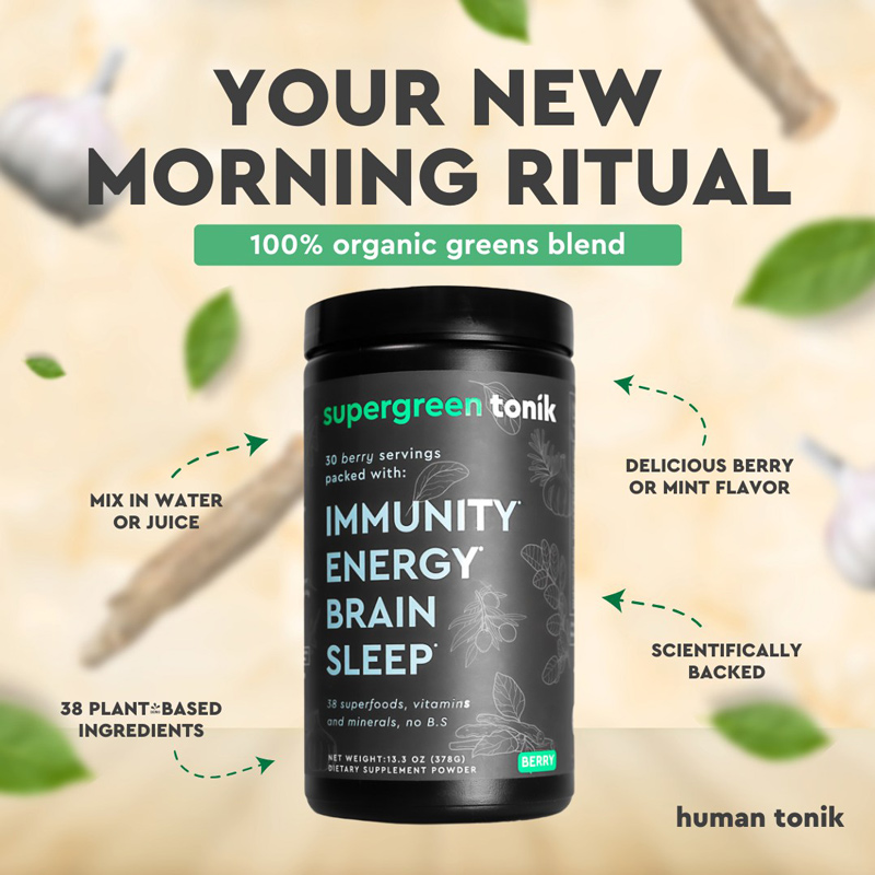 Supergreen Tonik Morning Ritual