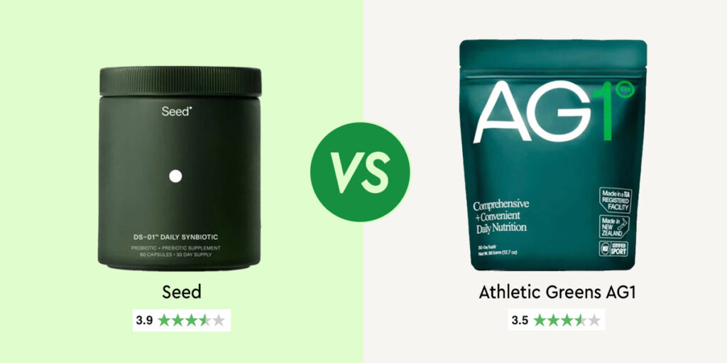 Seed vs Athletic Greens AG1
